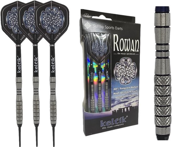 Softdart Soft Dart Pijlen Keltik Rowan 18 g - 80% Tungsteen