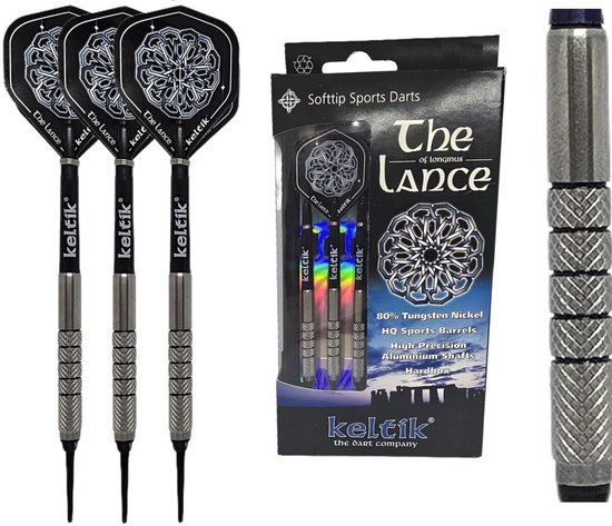 Softdart Soft Dart Pijlen Keltik The Lance 16 g - 80% Tungsten