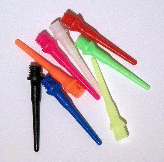 Softtip Dartpunten Ca 1000 stuks - Diverse Kleuren van Abbey Darts