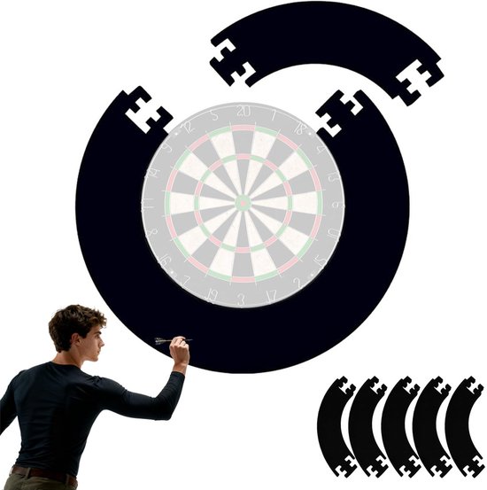 Solidchoice - Dart Catchring Surround voor Veiligheid en Wandbescherming van Solidchoice