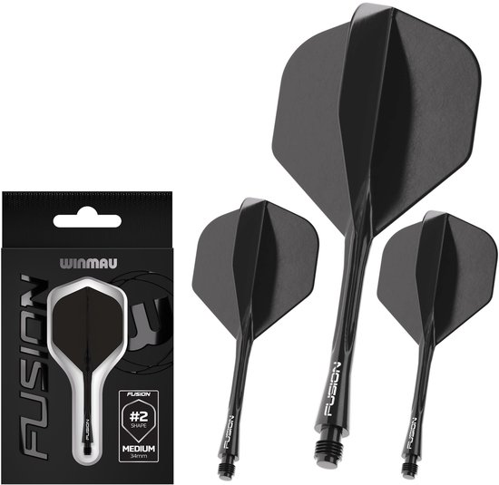 Solidchoice - Darts Set met Blade X Fusion Vliegtuig en Schachtsysteem