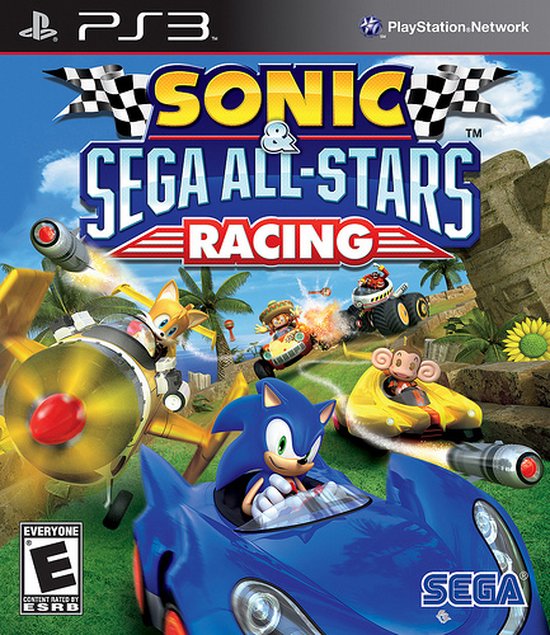 Sonic & SEGA - All-Stars Racing van Sonic.
