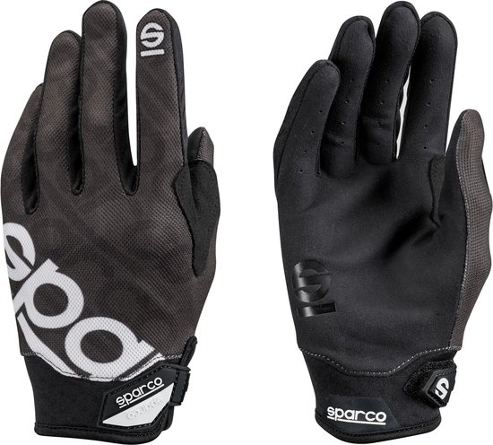 Sparco MECA-3 Handschoenen - Zwart- Maat S van Sparco