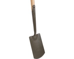 Spear & Jackson Spade Gesmeed - Tuinspade - Spade - 10 JAAR Garantie 1043GL - Gesmeed - Extra sterk - Epoxy gecoat - Tuinschop - Bats - Schop - Tuinschep Essenhout Steel 120 cm van Spear & Jackson