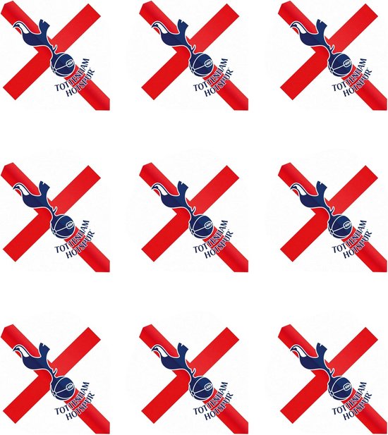 Special Edition Dartpijlen voor Fans - 3 Sets van 9 Vluchten - Extra Dik 75 Micron - Professionele Dartaccessoires van Merkloos