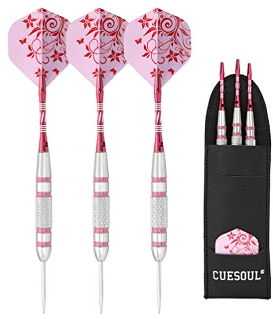 Steel Tip Darts Set - 3 Stuks - 18 Gram tot 27 Gram van CyeeLife