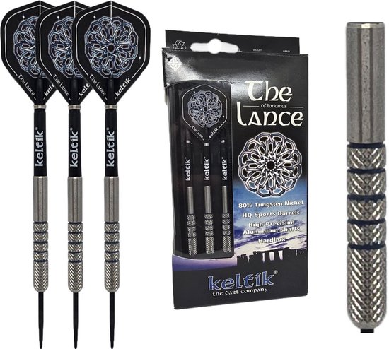 Steeldart Dartpijlen Keltik The Lance 22 g - 80% Wolfraam van Merkloos