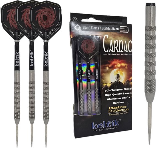 Steeldart Pijlen Keltik Carnac 26 g - 80% Tungsten van Merkloos