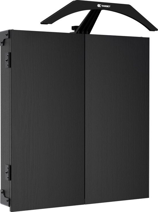 Target Arc Cabinet including Light & Dartboard van Target