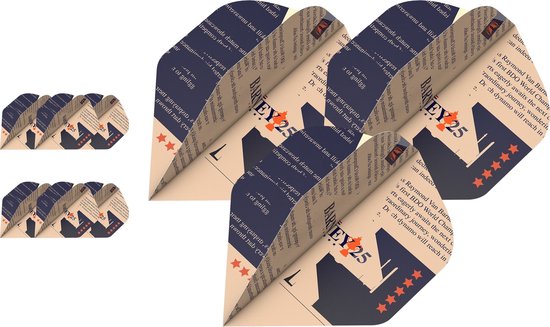 Target Barney25 3 Set Pro Ultra NO2 - Dart Flights van Target