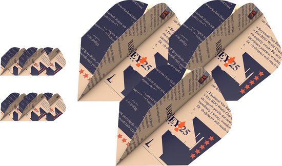Target Barney25 3 Set Pro Ultra NO6 - Dart Flights van Target
