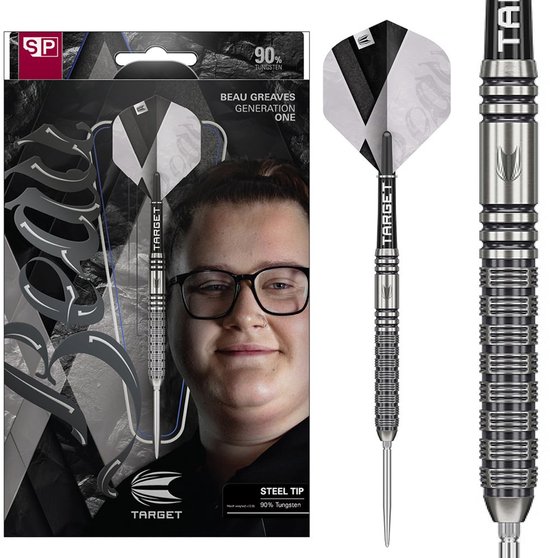 Target Beau Greaves G1 Swiss Point 90% - Dartpijlen 25 Gram van Target