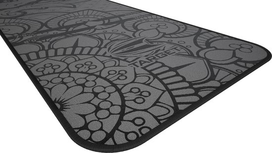 Target Darts Wereldkampioen Darts Mat Inkt Ontwerp | Dart Oche Mat met Soft Tip en Stalen Tip Werplijn Afstanden | Anti-slip Tapijtmatten voor Vloer en Dart Tips Bescherming | Darts Accessoires UK van Merkloos