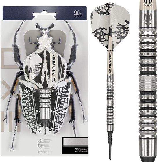 Target Exo 10 90% - Soft Tip Darts van Merkloos
