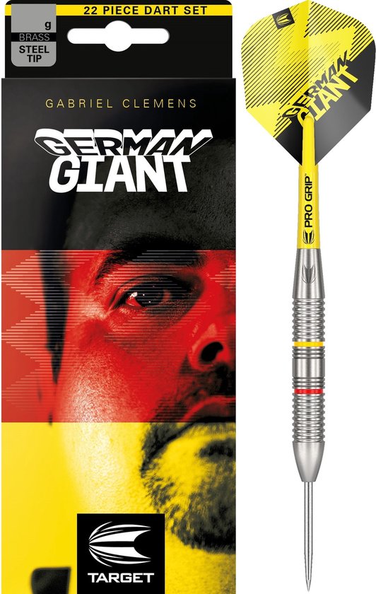 Target Gabriel Clemens Brass Set 22 Pieces - Dartpijlen - Darts van Target