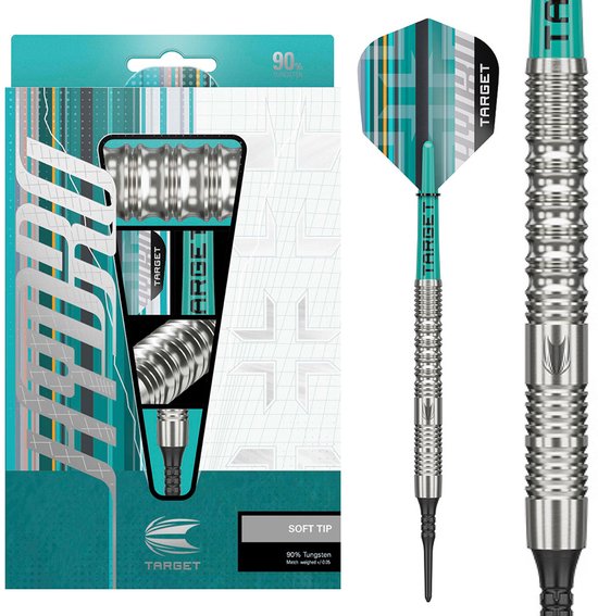 Target Hydro 12 90% - Soft Tip Darts van Merkloos