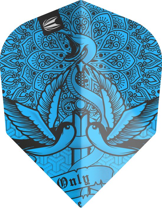 Target Ink Pro Ultra Blue NO6 - Dart Flights van Target