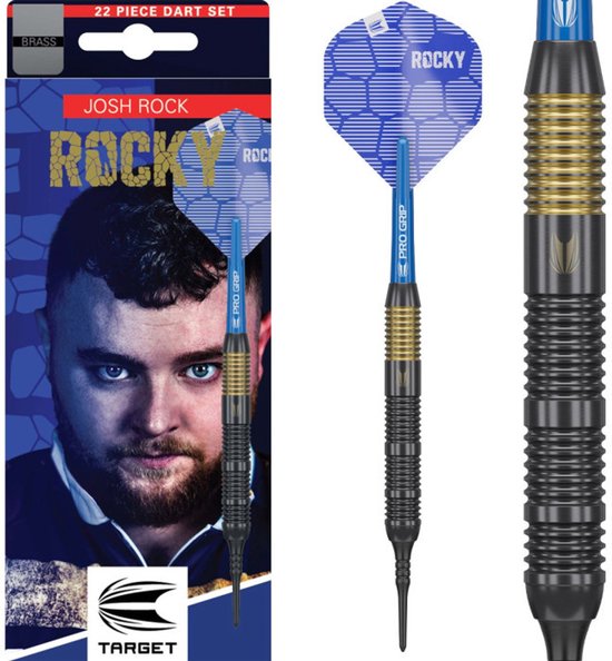 Target Josh Rock Brass Set 22 Pieces - Soft Tip Darts