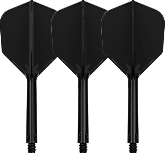 Target K-Flex Black NO6 - Dart Flights - Medium van Target