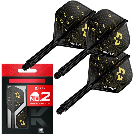 Target K-Flex Bolide NO2 - Dart Flights van Merkloos
