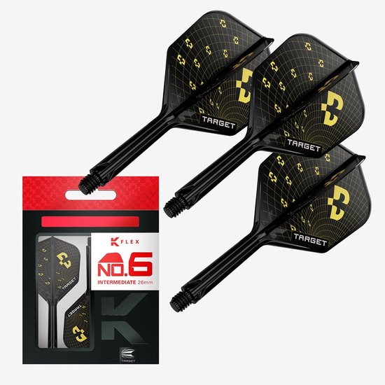 Target K-Flex Bolide NO6 - Dart Flights van Merkloos
