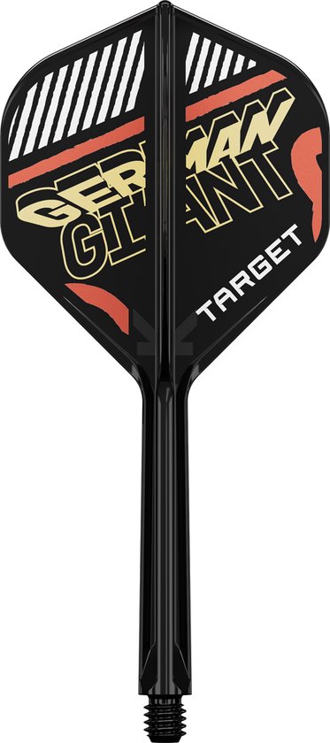 Target K-Flex Gabriel Clemens No.2 - Maat Medium - Flight Shaft in een van Target