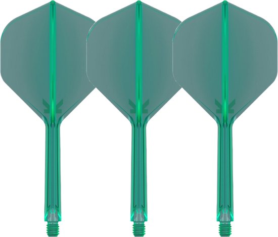 Target K-Flex Green NO2- Dart Flights - Intermediate van Target