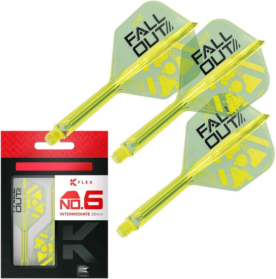 Target K-Flex Luke Littler Fallout NO6 - Dart Flights
