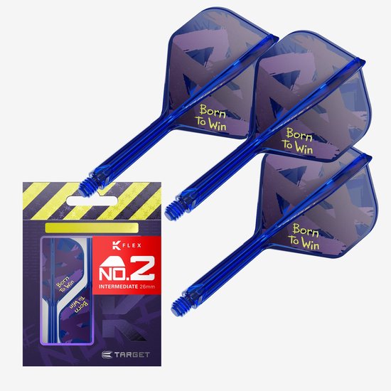 Target K-Flex Luke Littler World Champion 2026 NO2 - Dart Flights van Target