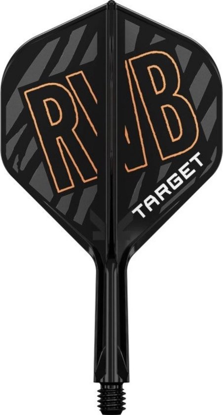 Target K-Flex Raymond van Barneveld NO2 - Dart Flights - Short van Target