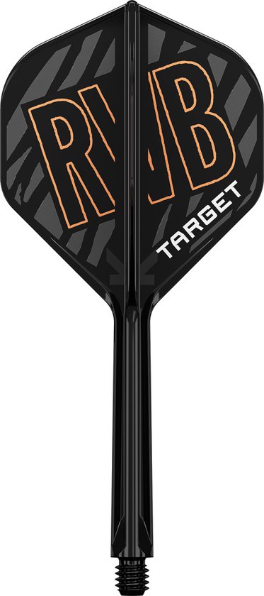 Target K-Flex Raymond van Barneveld No.2 - Maat Medium - Flight Shaft in een van Target