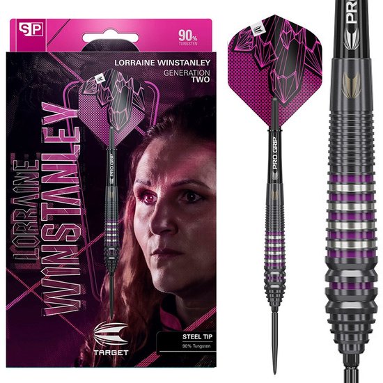 Target Lorraine Winstanley G2 Swiss Point 90% - Dartpijlen