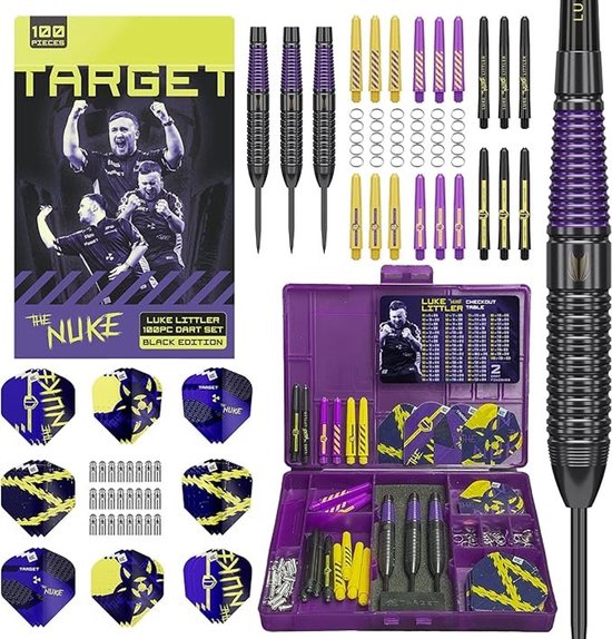 Target Luke Littler Brass Set 100 Pieces - Dartpijlen