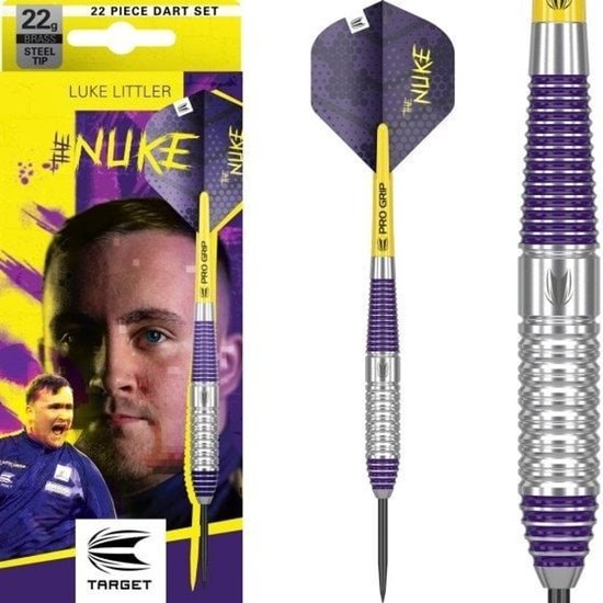 Target Luke Littler Brass Set 22 Pieces - Dartpijlen