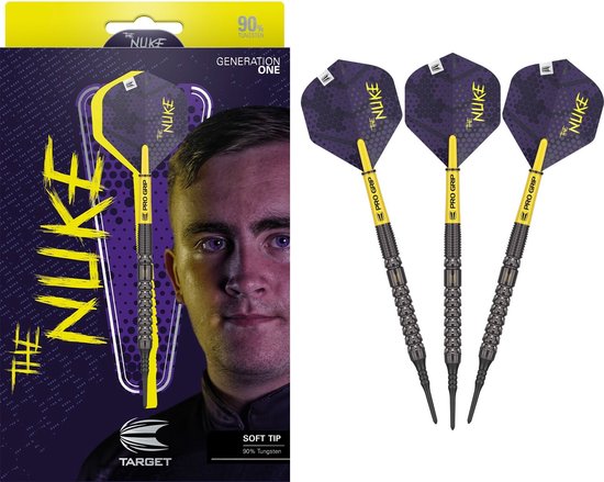 Target Luke Littler Gen1 90% Soft Tip - Dartpijlen - Darts van Target