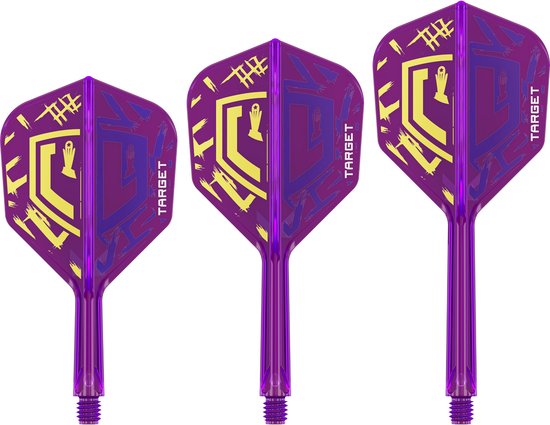 TARGET LUKE LITTLER WORLD CHAMPION K-FLEX NO6 FLIGHTS/SHAFTS MEDIUM van Target