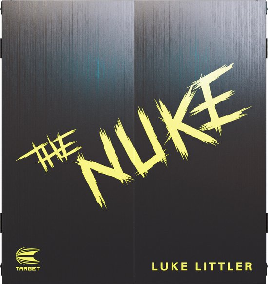 Target Luke The Nuke Littler Dartboard Cabinet Set - Dartkast van Target