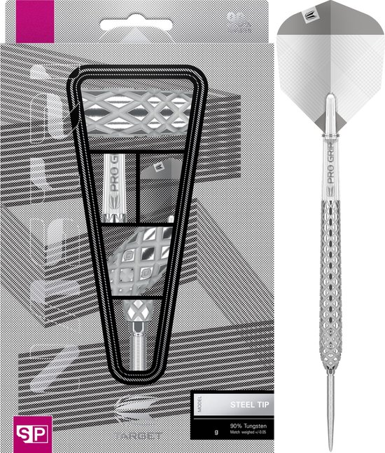 Target Nastri 02 Swiss Point 90% - Dartpijlen - 24 Gram van Target