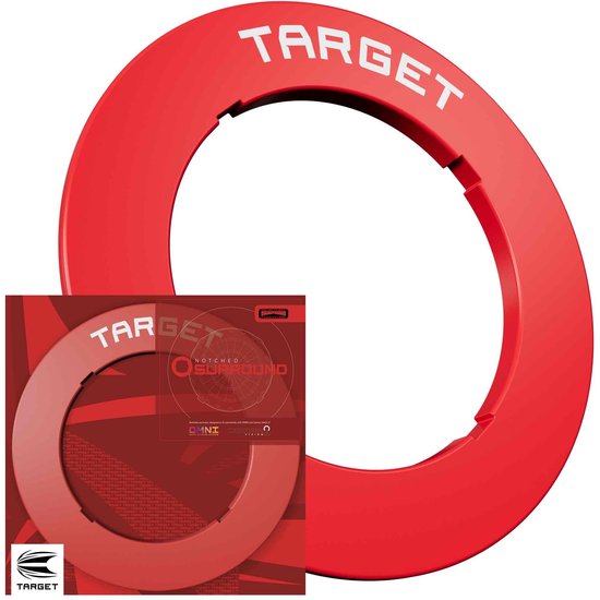 Target Notched Surround Red van Target