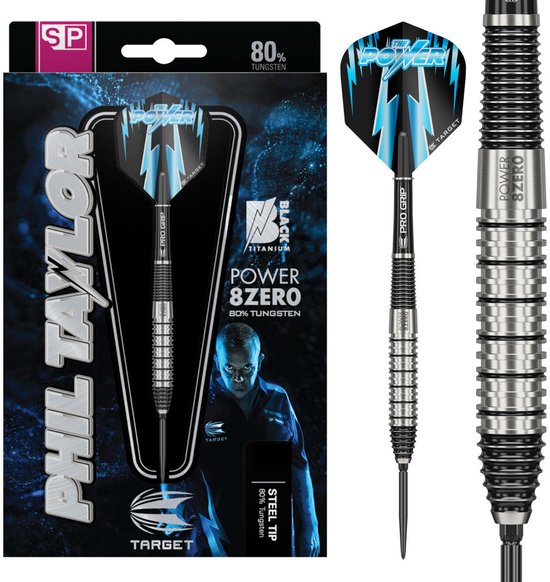 Target Phil Taylor Power 8ZERO 2 Swiss Point 80% - Dartpijlen van Merkloos