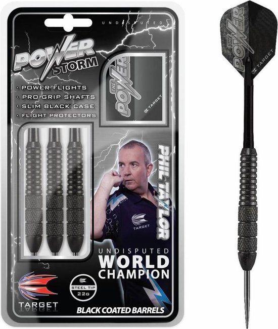 Target Phil Taylor Power Storm 22 gram - Dartpijlen van Target