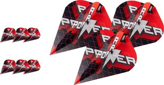 Target Phil Taylor Raw Power G11 Pro Ultra 3 Set Vapor S - Dart Flights van Merkloos