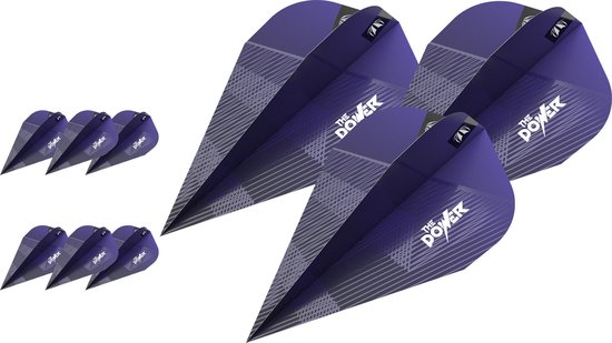 Target Power 3 Sets G10 Pro Ultra Vapor - Dart Flights van Merkloos