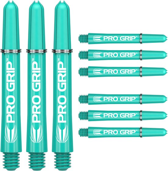 Target Pro Grip 3 Set Aqua - Dart Shafts Short van Target