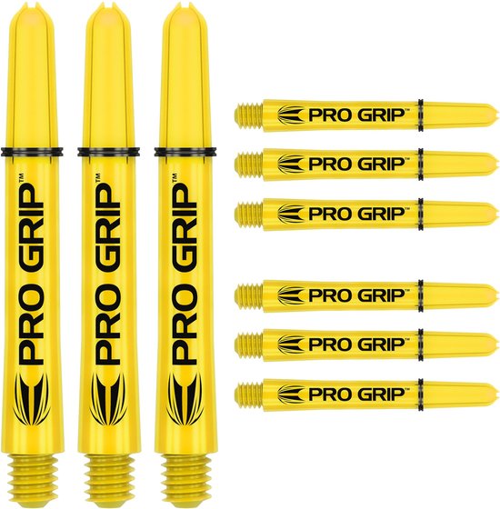Target Pro Grip 3 Set Yellow - Dart Shafts van Target