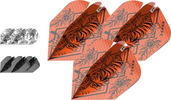 Target Raymond van Barneveld 3 Sets Ink 2023 Ten-X - Dart Flights van Target