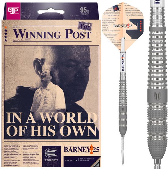 Target Raymond van Barneveld Barney25 Swiss Point 95% - Dartpijlen - 23 Gram van Target
