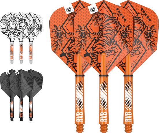 Target Raymond van Barneveld Ink Flight Shaft Kit - Dart Flights van Target