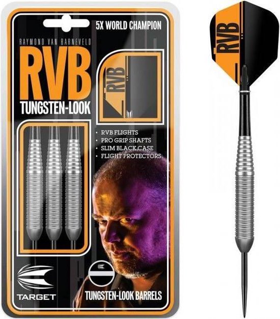 Target Raymond van Barneveld Tungsten Look - Dartpijlen - 23 Gram van Merkloos
