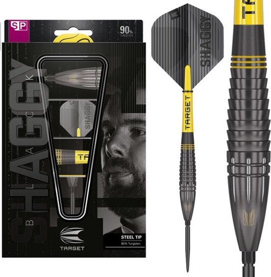 Target Scott Williams Black Swiss Point 90% - Dartpijlen - 25 Gram van Target
